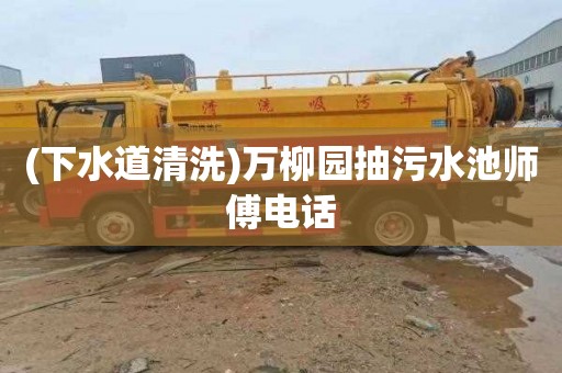(下水道清洗)万柳园抽污水池师傅电话