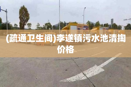 (疏通卫生间)李遂镇污水池清掏价格