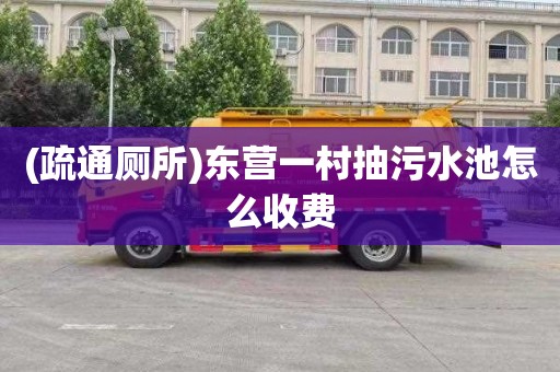 (疏通厕所)东营一村抽污水池怎么收费