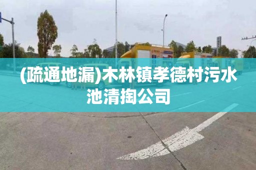 (疏通地漏)木林镇孝德村污水池清掏公司