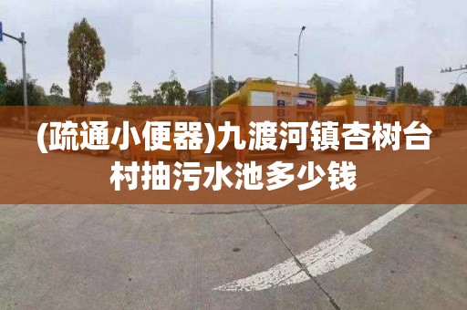 (疏通小便器)九渡河镇杏树台村抽污水池多少钱