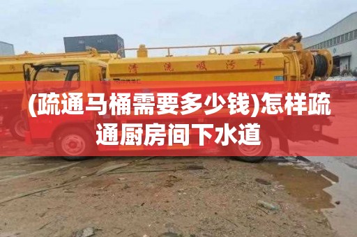 (疏通马桶需要多少钱)怎样疏通厨房间下水道