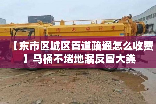 【东市区城区管道疏通怎么收费】马桶不堵地漏反冒大粪