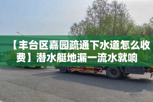 【丰台区嘉园疏通下水道怎么收费】潜水艇地漏一流水就响