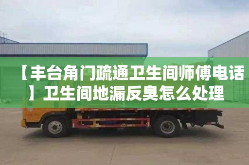 【丰台角门疏通卫生间师傅电话】卫生间地漏反臭怎么处理