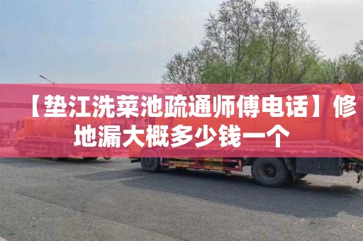 【垫江洗菜池疏通师傅电话】修地漏大概多少钱一个