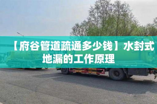 【府谷管道疏通多少钱】水封式地漏的工作原理