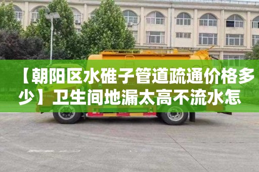 【朝阳区水碓子管道疏通价格多少】卫生间地漏太高不流水怎么办