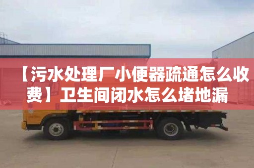 【污水处理厂小便器疏通怎么收费】卫生间闭水怎么堵地漏