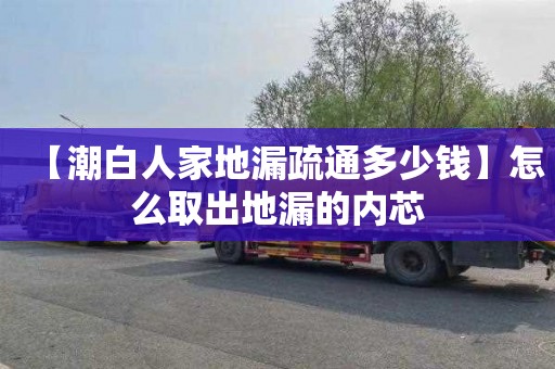 【潮白人家地漏疏通多少钱】怎么取出地漏的内芯