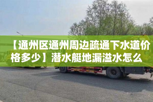 【通州区通州周边疏通下水道价格多少】潜水艇地漏溢水怎么办