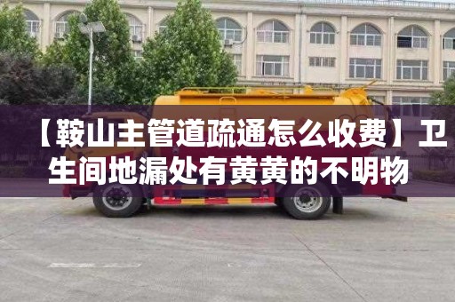 【鞍山主管道疏通怎么收费】卫生间地漏处有黄黄的不明物