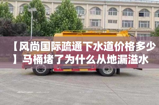 【风尚国际疏通下水道价格多少】马桶堵了为什么从地漏溢水