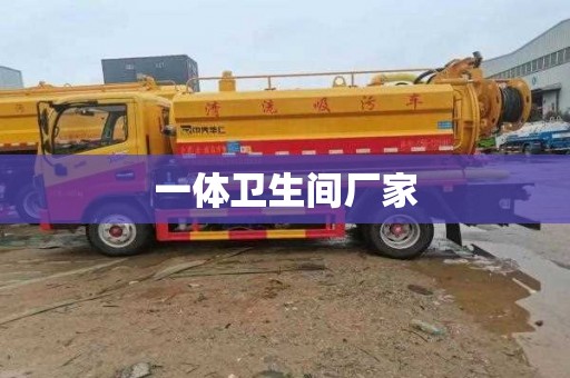 一体卫生间厂家