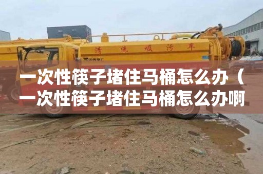 一次性筷子堵住马桶怎么办（一次性筷子堵住马桶怎么办啊）