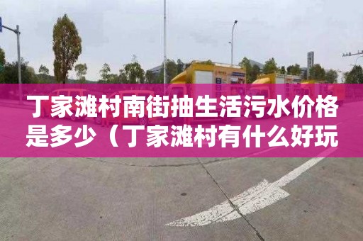 丁家滩村南街抽生活污水价格是多少（丁家滩村有什么好玩的吗）