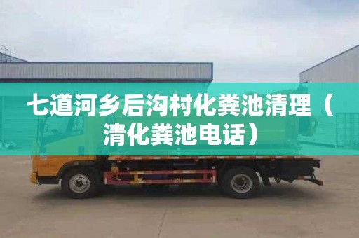 七道河乡后沟村化粪池清理（清化粪池电话）