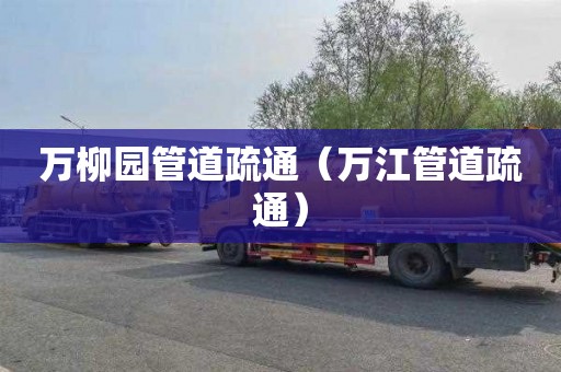 万柳园管道疏通（万江管道疏通）