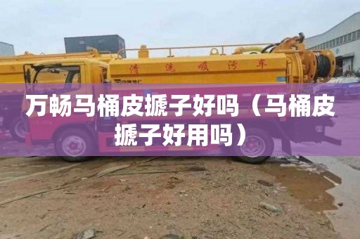万畅马桶皮搋子好吗（马桶皮搋子好用吗）