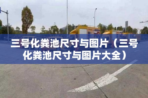 三号化粪池尺寸与图片（三号化粪池尺寸与图片大全）