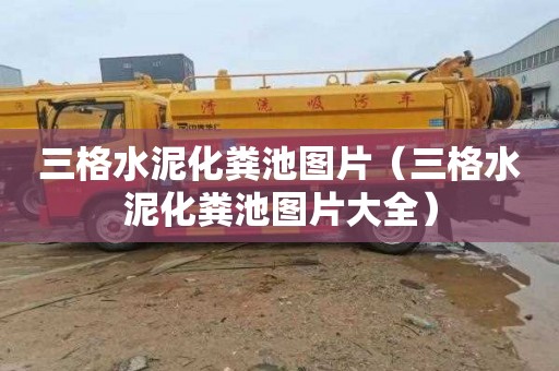 三格水泥化粪池图片（三格水泥化粪池图片大全）