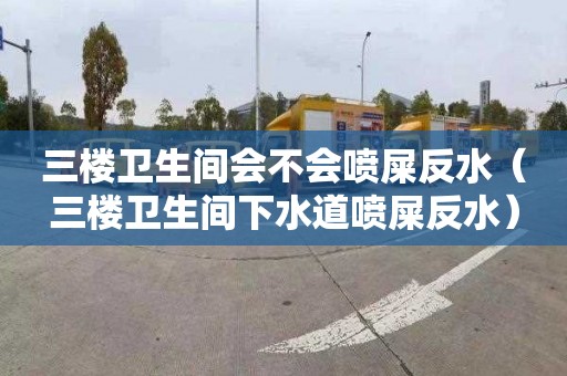 三楼卫生间会不会喷屎反水（三楼卫生间下水道喷屎反水）