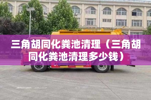 三角胡同化粪池清理（三角胡同化粪池清理多少钱）