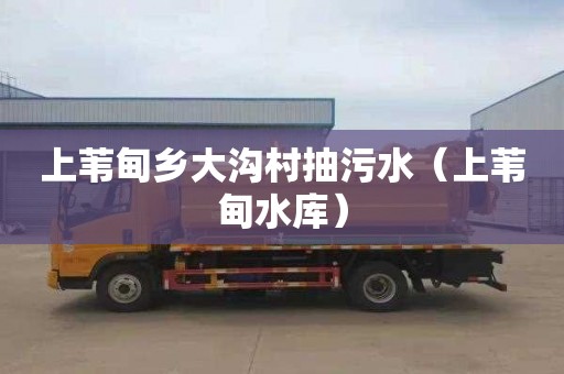上苇甸乡大沟村抽污水（上苇甸水库）