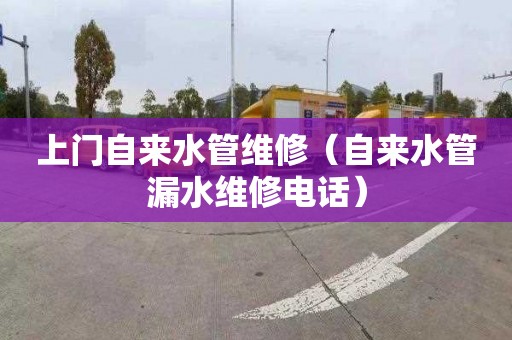 上门自来水管维修（自来水管漏水维修电话）