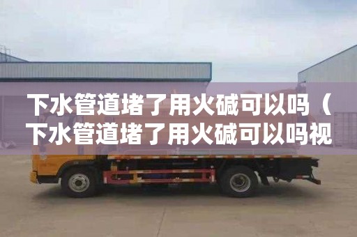 下水管道堵了用火碱可以吗（下水管道堵了用火碱可以吗视频）