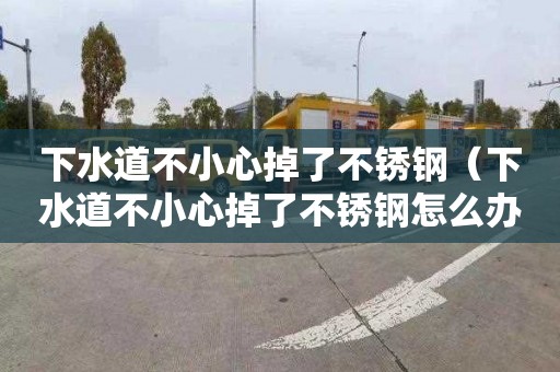下水道不小心掉了不锈钢（下水道不小心掉了不锈钢怎么办）