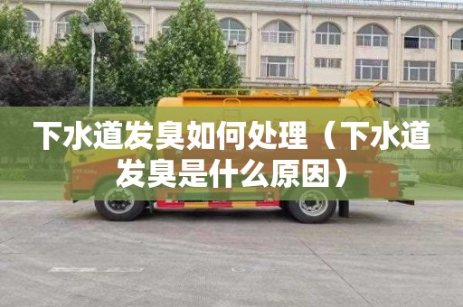 下水道发臭如何处理（下水道发臭是什么原因）