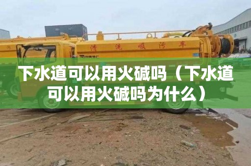 下水道可以用火碱吗（下水道可以用火碱吗为什么）