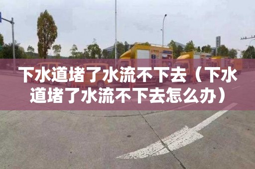 下水道堵了水流不下去（下水道堵了水流不下去怎么办）