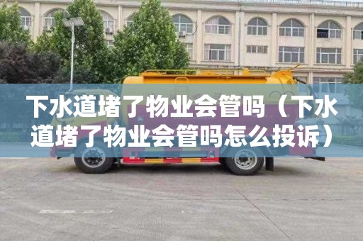 下水道堵了物业会管吗（下水道堵了物业会管吗怎么投诉）