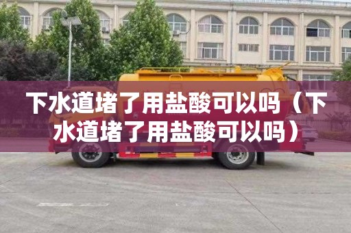 下水道堵了用盐酸可以吗（下水道堵了用盐酸可以吗）