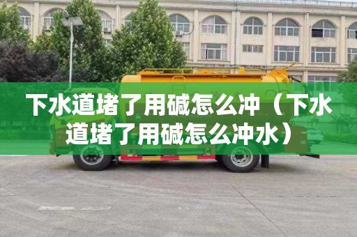 下水道堵了用碱怎么冲（下水道堵了用碱怎么冲水）