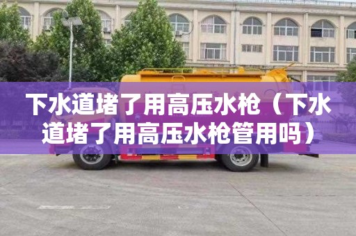 下水道堵了用高压水枪（下水道堵了用高压水枪管用吗）