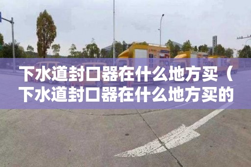 下水道封口器在什么地方买（下水道封口器在什么地方买的）