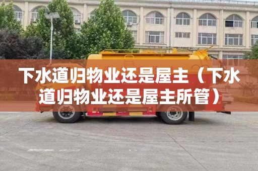 下水道归物业还是屋主（下水道归物业还是屋主所管）