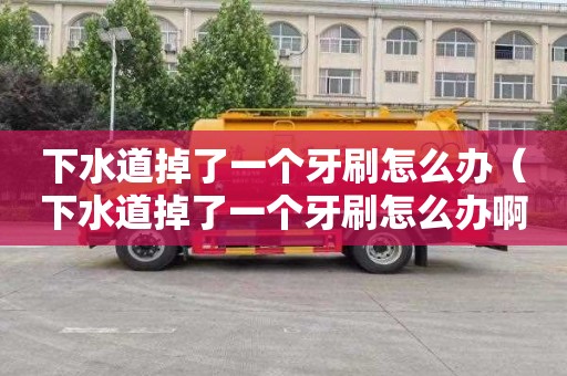 下水道掉了一个牙刷怎么办（下水道掉了一个牙刷怎么办啊）