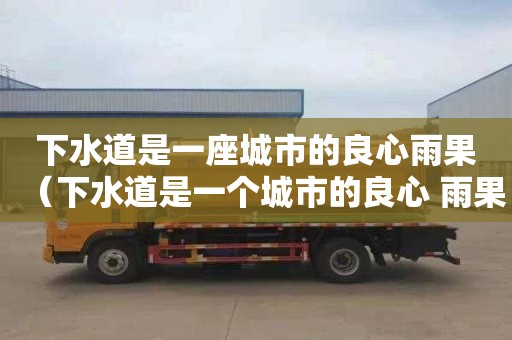 下水道是一座城市的良心雨果（下水道是一个城市的良心 雨果）