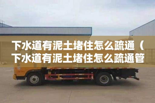 下水道有泥土堵住怎么疏通（下水道有泥土堵住怎么疏通管道）