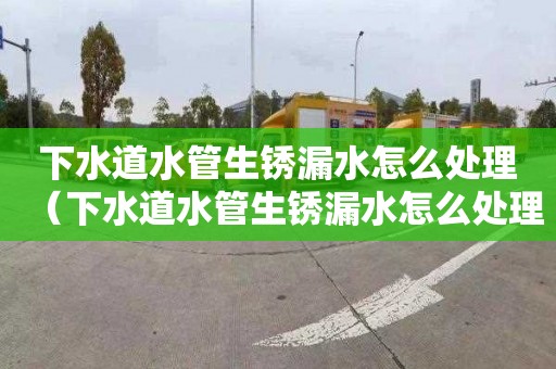 下水道水管生锈漏水怎么处理（下水道水管生锈漏水怎么处理才不会影响美观）