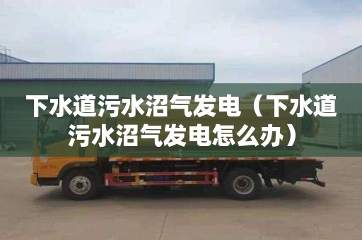 下水道污水沼气发电（下水道污水沼气发电怎么办）