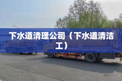 下水道清理公司（下水道清洁工）