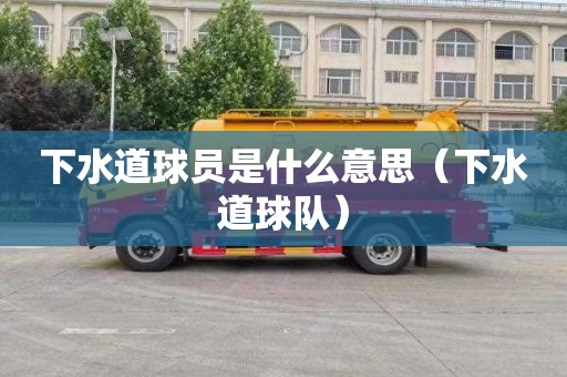 下水道球员是什么意思（下水道球队）