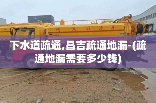 下水道疏通,昌吉疏通地漏-(疏通地漏需要多少钱)