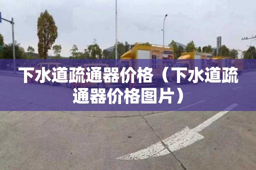 下水道疏通器价格（下水道疏通器价格图片）