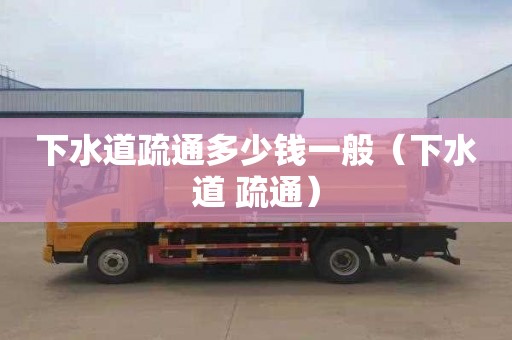 下水道疏通多少钱一般（下水道 疏通）